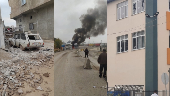 Karkamış'a yine roket saldırısı