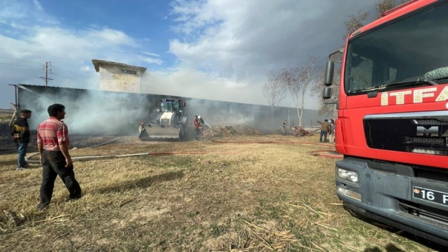 Bursa'da korkutan yangın: Vatandaşlar seferber oldu