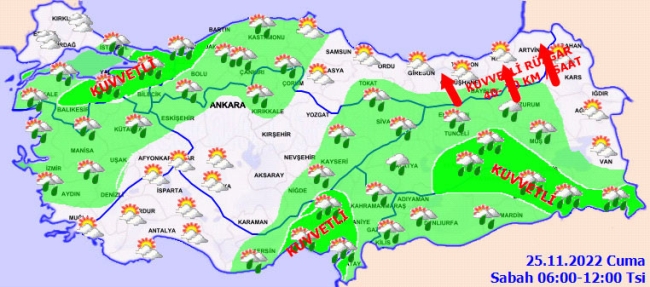 Meteorolojiden kar yağışı uyarısı