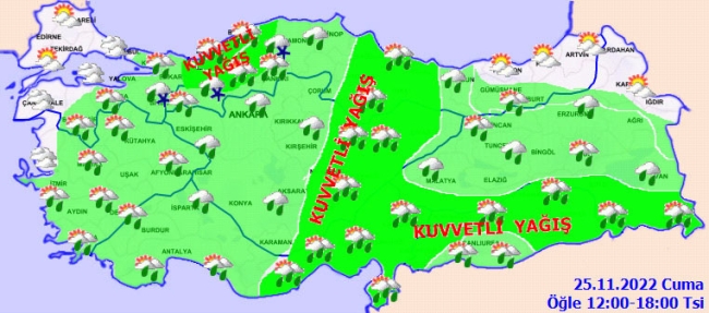 Meteorolojiden kar yağışı uyarısı