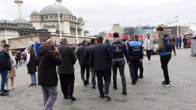 İstiklal Caddesi’nde denetim sürüyor