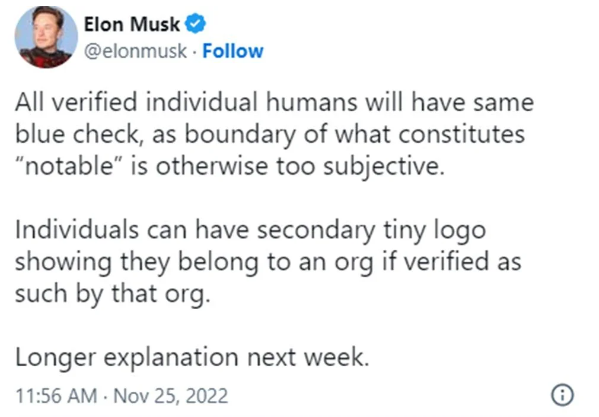 Elon Musk duyurdu: Altın ve gri tik geliyor