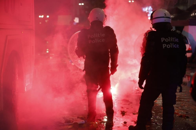 Fas kazandı: Belçika sokakları karıştı