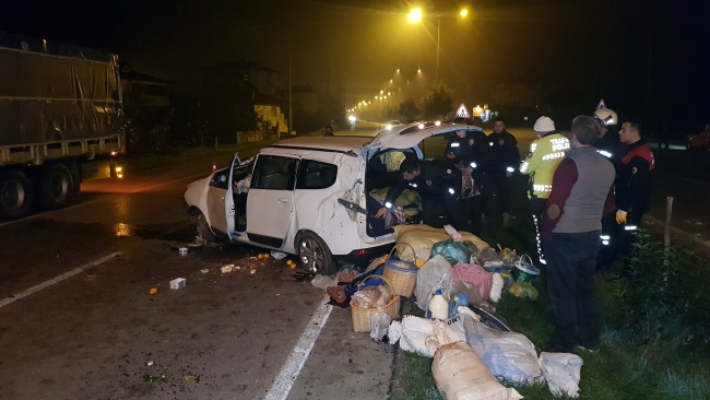 Samsun’da korkutan kaza: 2 ağır yaralı