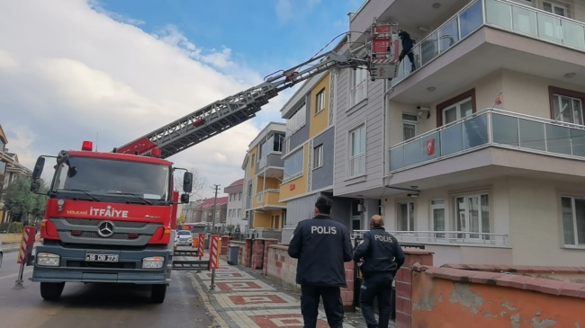 Bursa'da martı kurtarma operasyonu