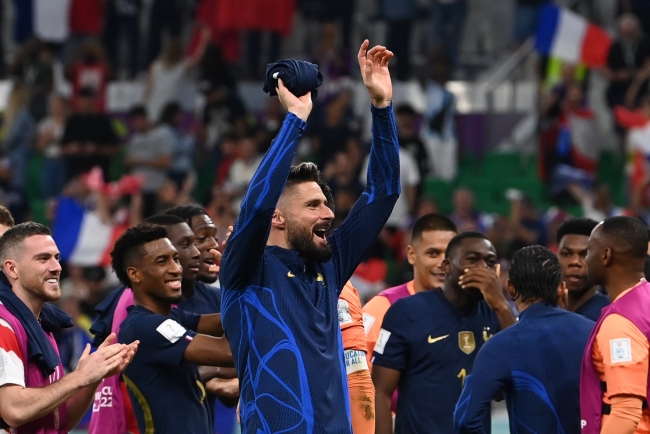 Olivier Giroud Dünya Kupası'na damga vuruyor