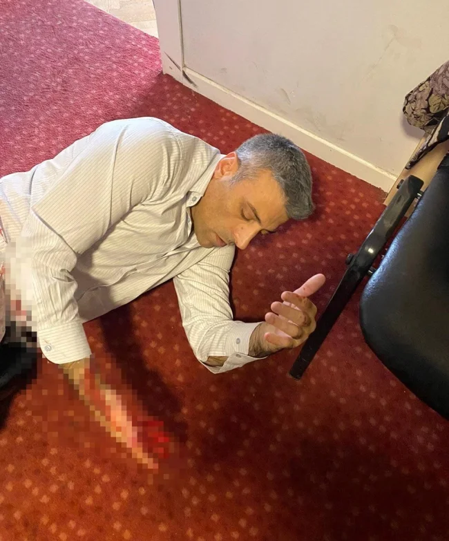 Öztürk Yılmaz'a bıçaklı saldırı