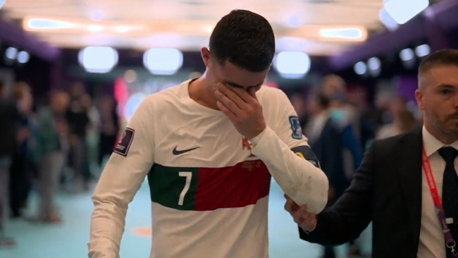 Ronaldo, gözyaşlarına hakim olamadı!