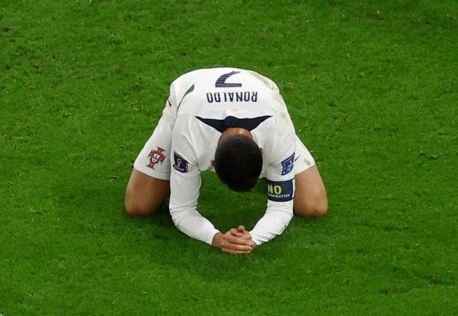 Ronaldo, gözyaşlarına hakim olamadı!
