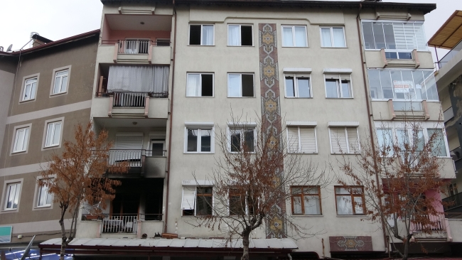 Isparta'da alevlerden kaçamayan adam, feci şekilde can verdi