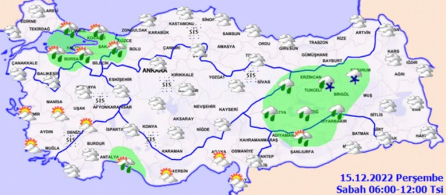 Meteoroloji uyardı! Ülke genelinde sis ve sağanak alarmı