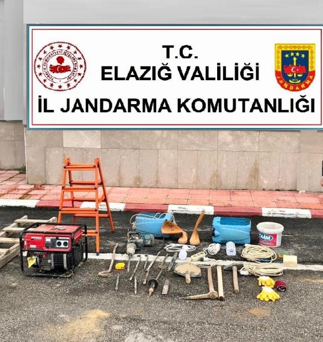 Kaçak kazı yapanlara suçüstü