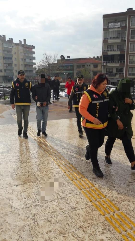 Boş olan eve yerleşenler polisten kaçamadı