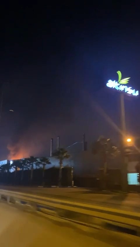 Bursa'da korkutan baca yangını!