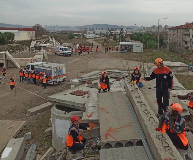 Destek AFAD Gönüllüsü eğitimleri tamamlandı