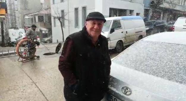 Tekirdağ’da kar yağışı başladı