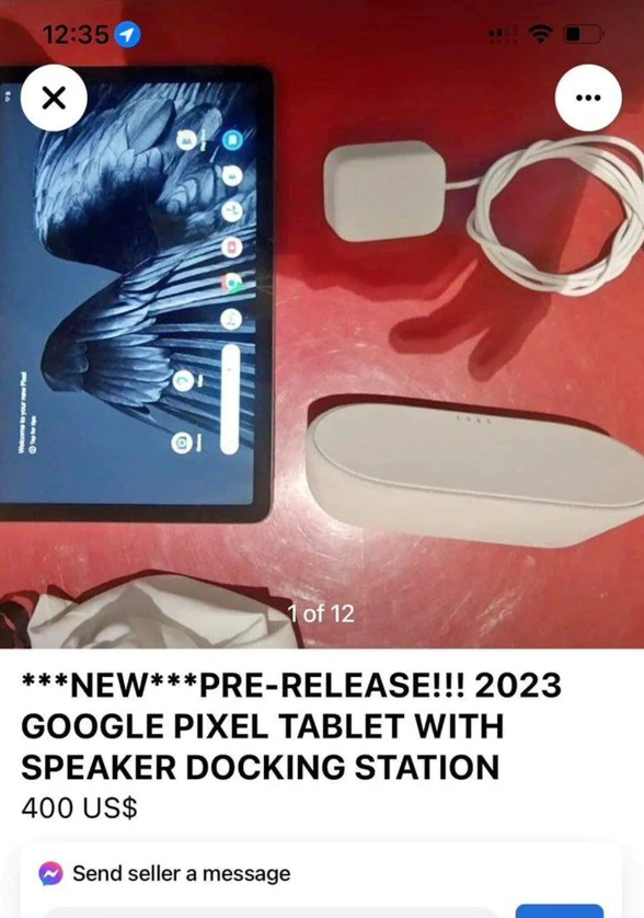 Google'ın yeni tableti satışa çıkmadan pazar yerlerine düştü