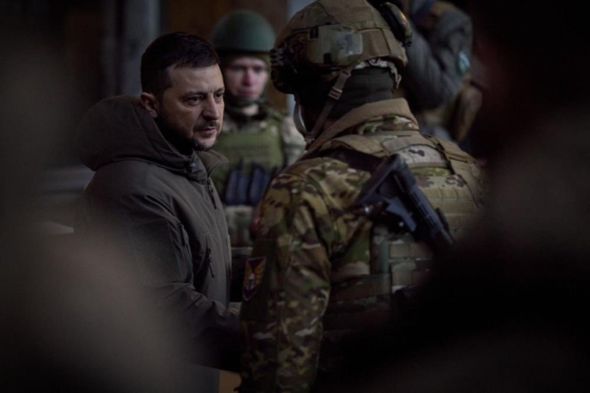 Zelenskiy'den sürpriz ziyaret