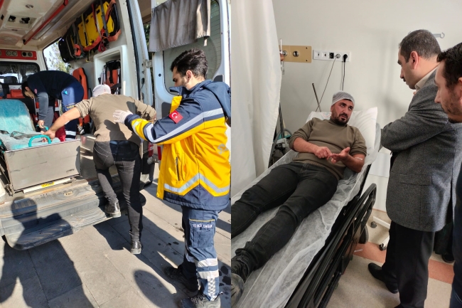 Öğrenci velisinden öğretmene taşlı saldırı!