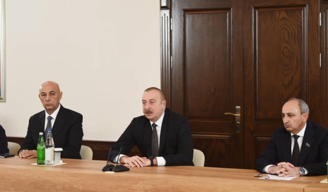 Aliyev: "Doğal kaynaklarımızı sömürenler suçludur"