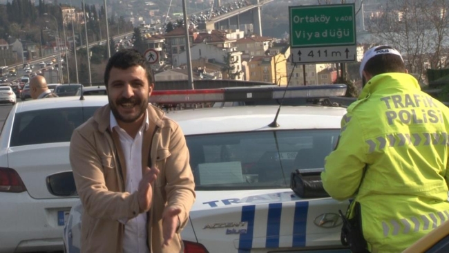 Denetimde drona yakalanan taksici: "Havadan ceza yedik"