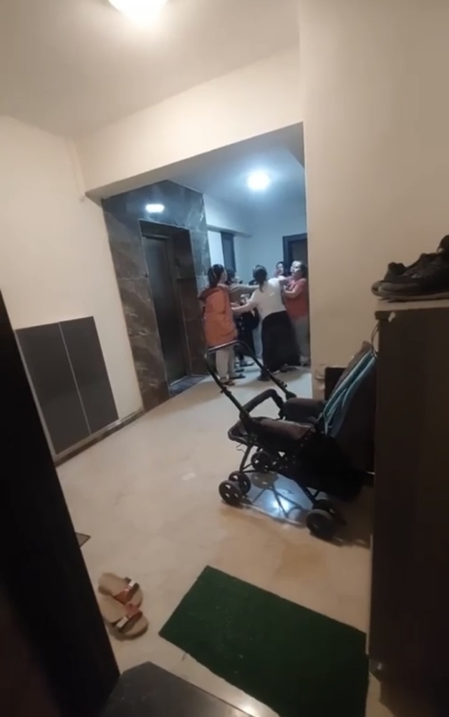 Çöp kavgası apartmanı savaş alanına çevirdi