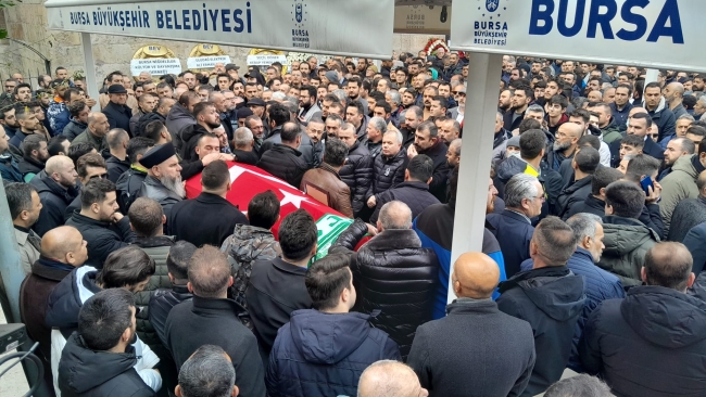 Sinan Ateş Bursa'da son yolculuğuna uğurlandı