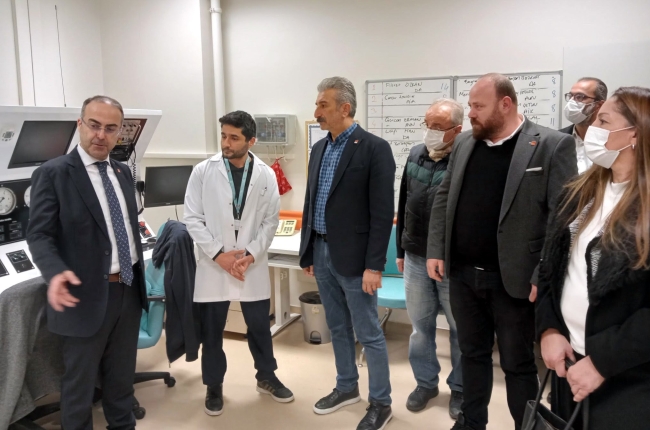 CHP Bursa İl Başkanı Özkan'dan çok özel ziyaretler