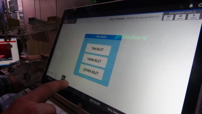 Bursa'da büyük ikramiyenin vurduğu bilet online olarak alınmış