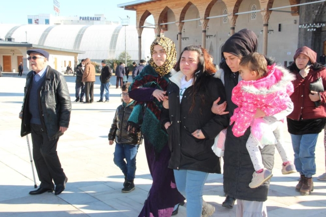 Kocasının üçüncü kurbanı olan kadına acı veda
