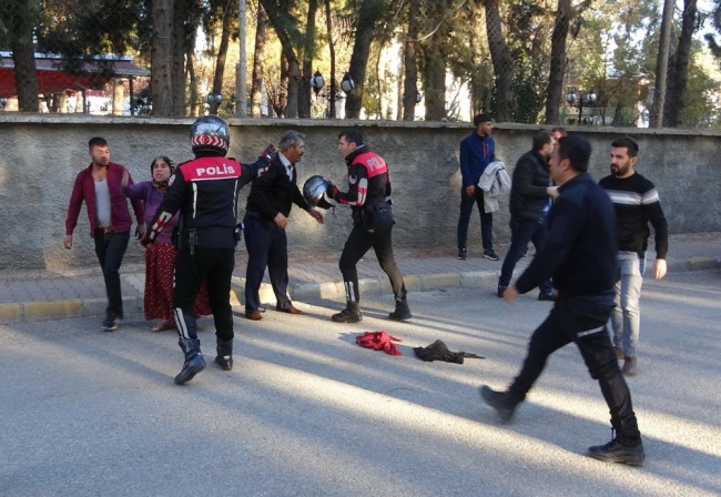 İki aile arasında satırlı kavga: Çok sayıda gözaltı