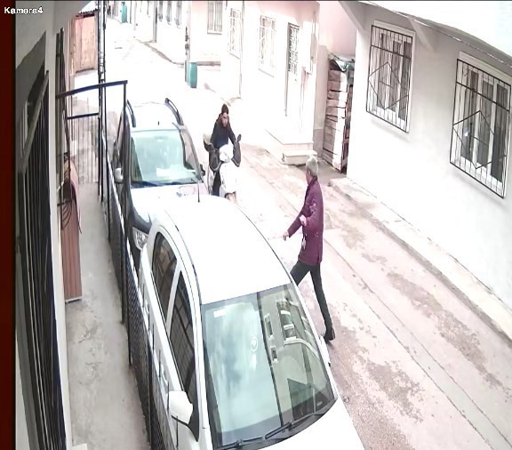 Bursa'da ilginç motosiklet kazası!