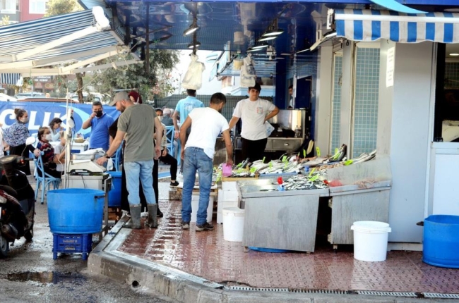 Bursa'da yazdan kalma havanın tadını çıkardılar