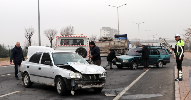 Kayseri'de zincirleme kaza: 6 yaralı
