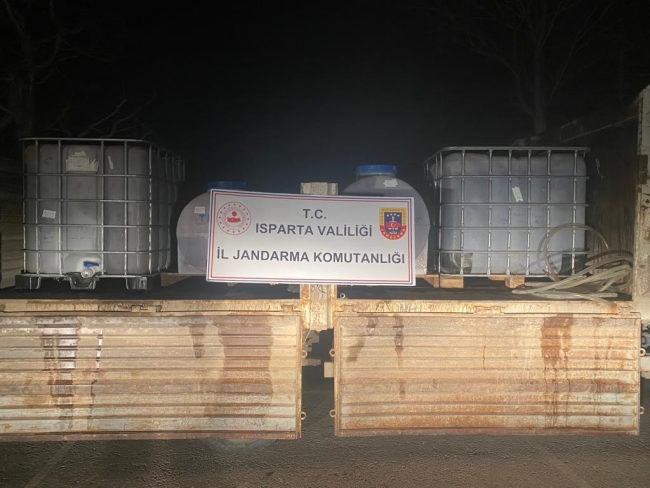 2 bin 650 litre sahte alkol ele geçirildi