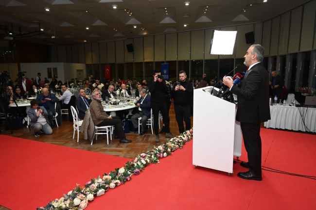Başkan Aktaş basın çalışanlarıyla buluştu