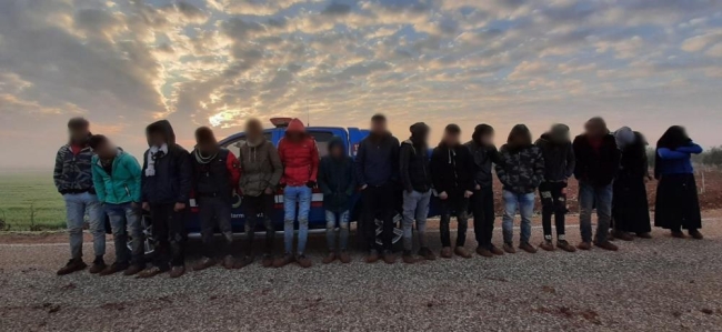 134 düzensiz göçmen yakalandı