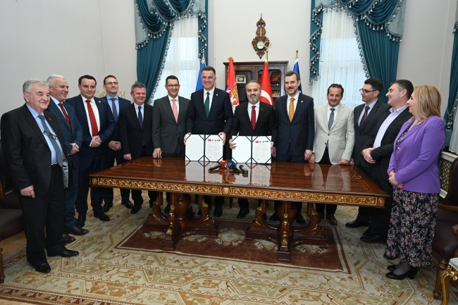 Bursa ile Sırbistan arasında gönül köprüsü