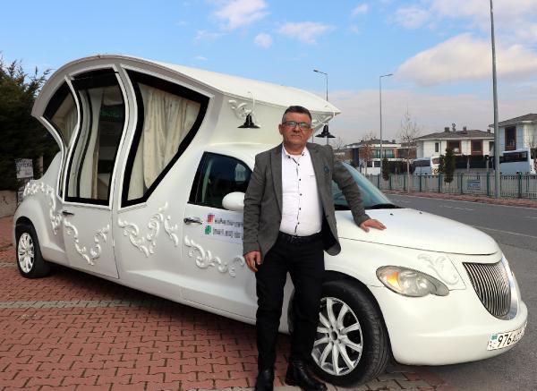 'Külkedisi arabası'nı Kazakistan'dan Kayseri'ye getirdi