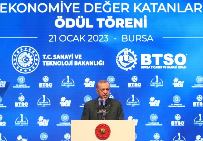 Erdoğan Bursa'dan eleştirdi! "Güçlü tepkiyi iş dünyamızın vermesi gerekirdi"