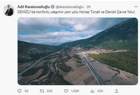 Bakan Karaismailoğlu paylaştı: Türkiye'nin 4 bölgesini birbirine bağlayacak