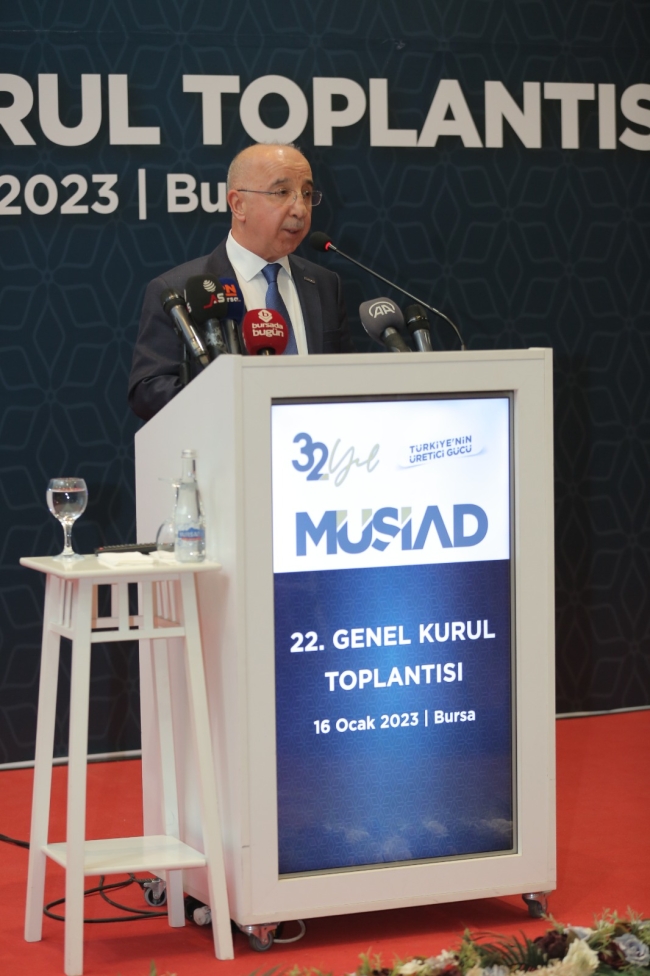MÜSİAD Bursa'da bayrak değişimi
