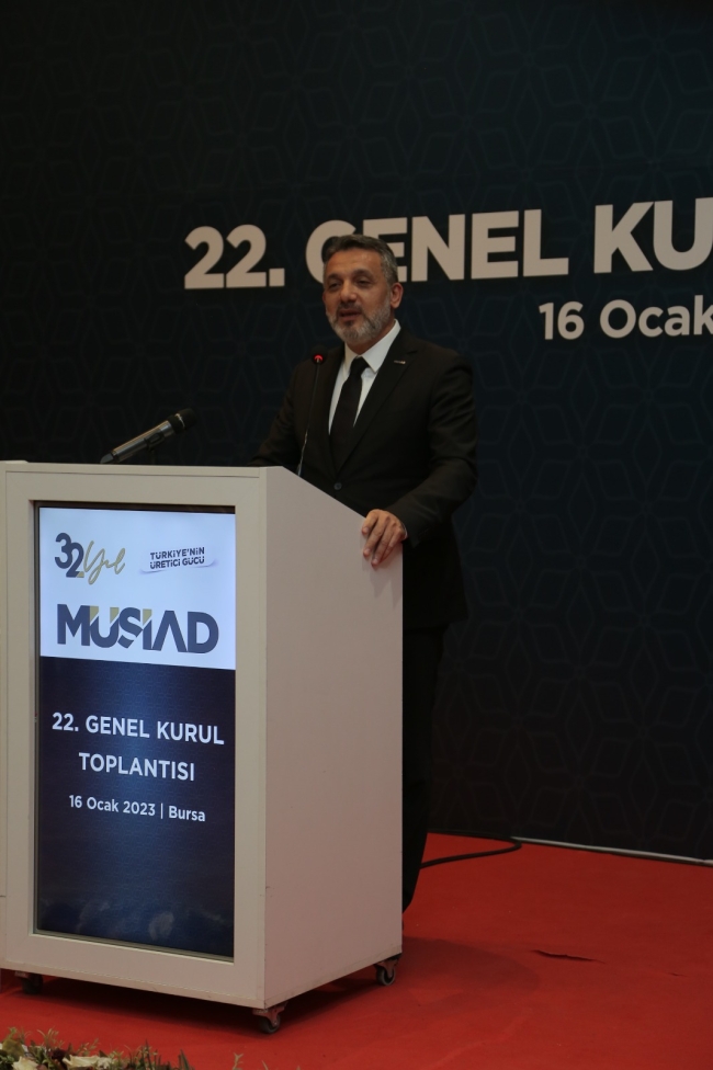 MÜSİAD Bursa'da bayrak değişimi