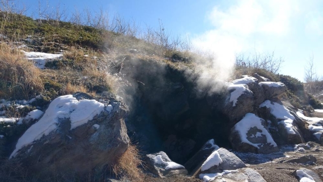 Nemrut’un kuruyan “Buhar Bacaları” yeniden aktifleşti