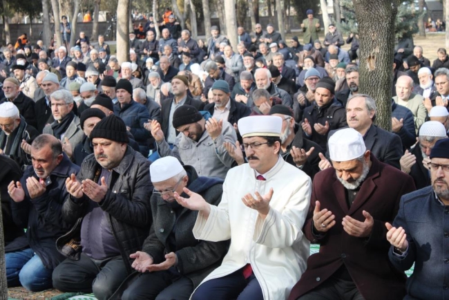 Bir ilde daha yağmur duası yapıldı