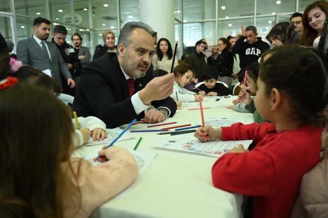 Çocuklar tatilin keyfini Bursa'da çıkardı
