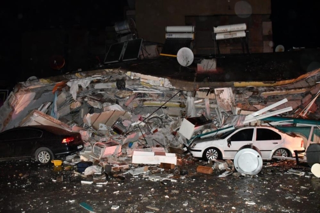 Deprem Hatay'da da yıkıma sebep oldu