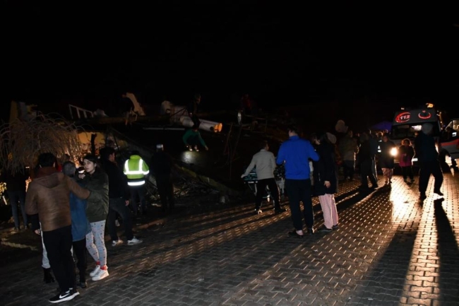 Deprem Hatay'da da yıkıma sebep oldu