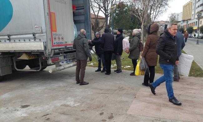 Deprem bölgesi için tek yürek oldular