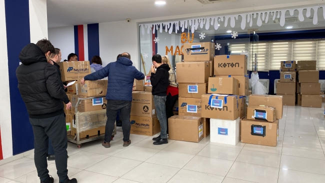 Kestel Sınav Koleji Doğu Kampüsü’nden deprem bölgesine destek